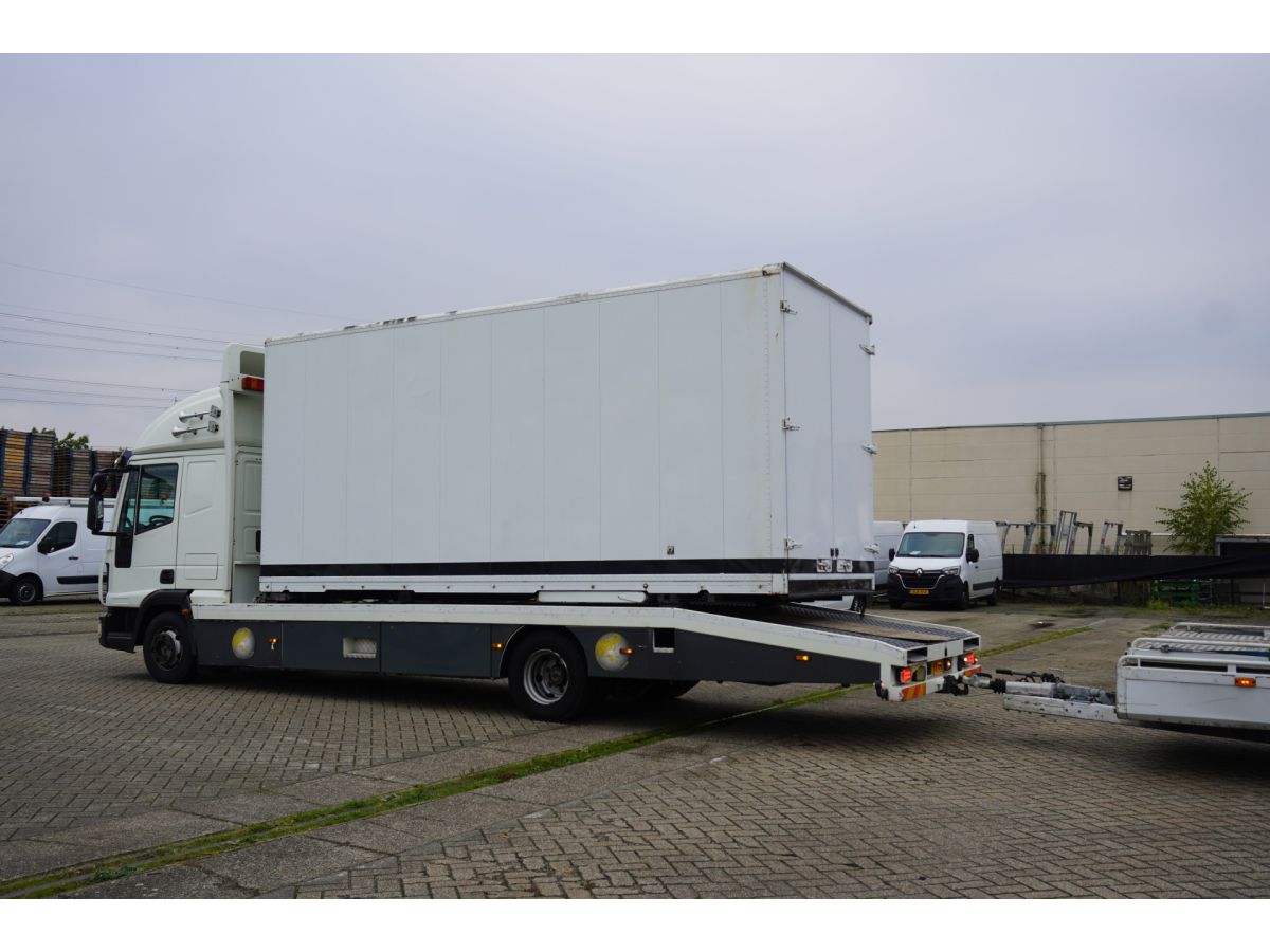 Iveco ML75E18/P AUTOTRANSPORT INCL TRIDEM AANHANGER 3500KG Iveco ML75E18/P AUTOTRANSPORT INCL TRIDEM AANHANGER 3500KG
