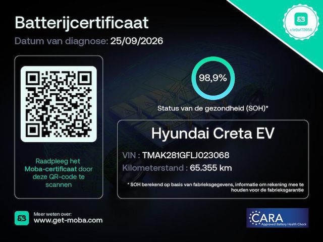 Hyundai KONA EV Comfort 64 kWh Fase 3